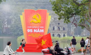Hà Nội trong những ngày chào mừng 95 năm thành lập Đảng