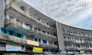 'Thấp thỏm' sống trong các chung cư xuống cấp ở Nha Trang