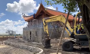 'Đền Phúc Giang' xây trái phép, vì sao Bà Rịa-Vũng Tàu chậm phát hiện?