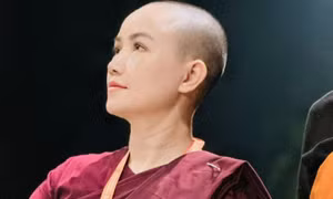 Diễn viên Hoàng Yến cạo trọc đầu sau 4 lần ly hôn