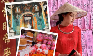 Người Hoa ở TP.HCM đón Tết: Đại gia đình sum họp trò chuyện tới sáng, cầu an ở ngôi miếu linh thiêng
