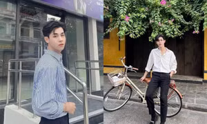 "In tư" thầy giáo dạy Văn hot nhất TikTok: Dạy học là chính, làm mẫu ảnh là đam mê