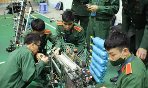 Robocon 2021, sân chơi trí tuệ của tuổi trẻ Học viện Kỹ thuật Quân sự 