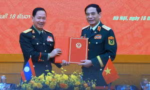 Hội đàm quân sự Việt - Lào: Tin cậy chính trị - chiến lược cao hơn