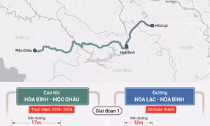 Cao tốc Hòa Bình - Mộc Châu 22.000 tỷ đồng sẽ kết nối với Hà Nội