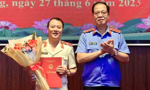 Bổ nhiệm ông Nguyễn Thành Minh làm Viện trưởng VKSND Lâm Đồng