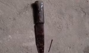 Con dao đối tượng Đại đã gây án. 