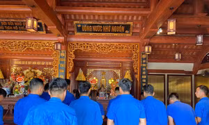 Đoàn viên thanh niên Bắc Hà hưởng ứng các hoạt động mừng lễ Quốc khánh 2/9