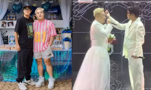 Trung Quân - Bùi Anh Tuấn làm "đám cưới" trên sân khấu nhưng cái kết lạ lắm