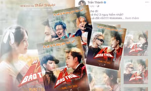 Trấn Thành tung poster phim Tết phiên bản Anh trai, netizen ưng nhất "bùng binh" nào?