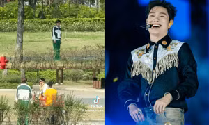 Bắt gặp Dương Domic đang ghi hình show mới, biểu cảm "mất kết nối" gây chú ý