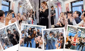 Đến Thái Lan có thêm trải nghiệm mới: "Đu concert" ngay trong tàu điện trên cao