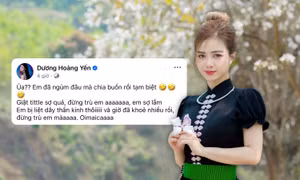 Dương Hoàng Yến bức xúc trước thông tin thất thiệt về tình trạng sức khỏe