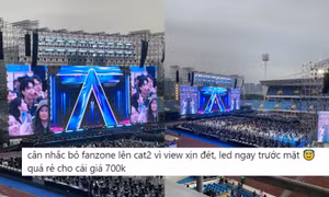 Concert ATSH D-3: Tầm nhìn vị trí CAT, GA được khen nức nở, khu vực VIP bị phàn nàn