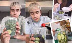 Loạt clip công thức làm salad dưa chuột có gì hay mà ai nấy đều học theo?