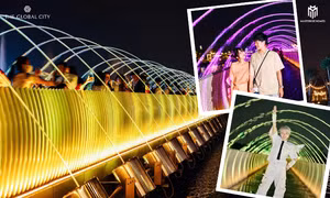 Tọa độ check-in Valentine Trắng: "Cheap moment" cùng Đức Phúc tại cầu Ánh Trăng