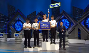 Nam sinh Khánh Hòa giành vòng nguyệt quế đầu tiên của Quý 4 Olympia 24