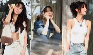 "Giấc Mơ Của Mẹ" đóng máy, Diễm My 9X thảnh thơi khoe nhan sắc trong veo như nắng