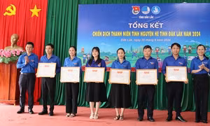 Chiến dịch Thanh niên tình nguyện Hè tại Đắk Lắk đạt hiệu ứng lan tỏa rộng khắp