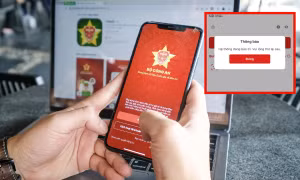 Nhiều người dùng vào VNeID xem địa chỉ mới sau sáp nhập, ứng dụng khó truy cập