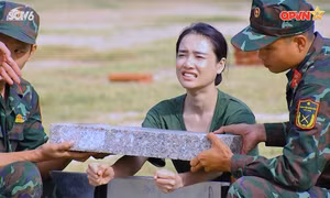 "Sao Nhập Ngũ" tập 10: Nhã Phương căng thẳng vì đồng đội bị chấn thương