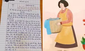 Bài văn của bạn nhỏ "không thích Tết" được cô giáo chấm 9 điểm vì đầy chân thực, hài hước