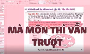 Thầy giáo dạy online có tâm: Nhắc nhở sinh viên ôn thi cuối kỳ bằng cách thức có "1-0-2"