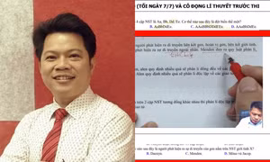 Vụ đề ôn tập của thầy giáo Hà Tĩnh giống 80% đề thi Tốt nghiệp: Bộ GD&ĐT vào cuộc xác minh
