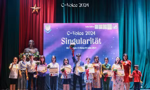Cuộc thi Tiếng nói học sinh Chu Văn An C-Voice 2024: Đa vũ trụ của những điều kỳ diệu