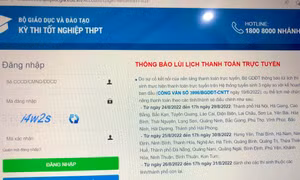 Bộ GD&ĐT thông báo lùi lịch thanh toán trực tuyến lệ phí đăng ký xét tuyển Đại học 2022