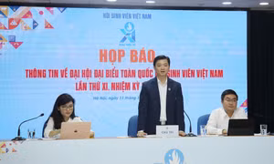 696 đại biểu sẽ tham dự Đại hội đại biểu toàn quốc Hội Sinh viên Việt Nam lần thứ XI