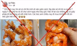 Thông tin "Người dân Hà Nội chỉ được ra ngoài 7 ngày/ lần" xuất hiện trên MXH là tin giả