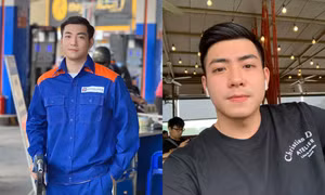 Ngắm loạt ảnh của trai đẹp đổ xăng khiến dân mạng "đứng ngồi không yên"