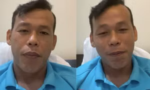 Thủ môn Tấn Trường livestream tâm sự cùng netizen, rớt nước mắt kể về tuổi thơ khốn khó