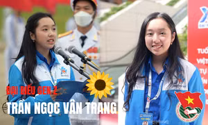 Cô bạn 2K6 ở Nghệ An sở hữu thành tích ấn tượng, đảm nhận vai trò đặc biệt tại Đại hội 12
