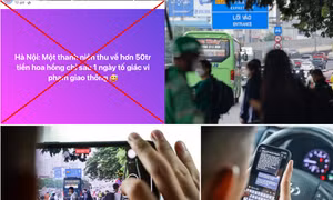 Thực hư thông tin "thanh niên thu hơn 50 triệu sau 1 ngày tố giác vi phạm ATGT"