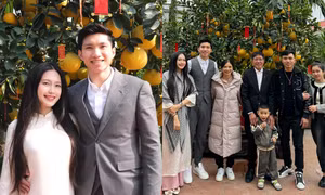 Nàng dâu mới Doãn Hải My chia sẻ về bỡ ngỡ khi lần đầu ăn Tết ở quê nhà Đoàn Văn Hậu