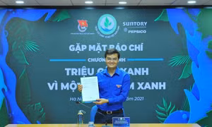 TƯ Đoàn TNCS Hồ Chí Minh phát động chương trình "Triệu cây xanh - vì một Việt Nam xanh"