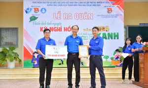 Long An: Sôi nổi chiến dịch Thanh niên tình nguyện Kỳ nghỉ hồng, Mùa Hè xanh