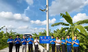 Thái Bình: Chiến dịch tình nguyện Kỳ nghỉ hồng trao tặng nhiều phần quà ý nghĩa 