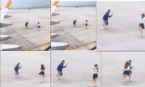 Cục Hàng không vào cuộc xác minh đoạn clip 2 bạn trẻ nán lại để quay video giữa sân bay