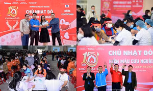 Giới trẻ Ninh Bình, Bắc Giang, Tây Nguyên lan tỏa tinh thần hiến máu tại Chủ nhật Đỏ lần thứ XV