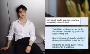 Toàn cảnh "drama" Tun Phạm đọc sai tên thương hiệu, nhãn hàng đòi khởi kiện