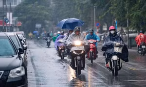 Dự báo thời tiết: Miền Bắc đón chuỗi ngày mưa dông rải rác kéo dài, nhiệt độ giảm nhẹ