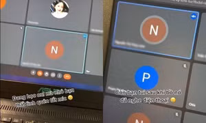 Sự thật phía sau clip "Nữ sinh gọi điện cho người yêu khóc thút thít trong giờ học online"