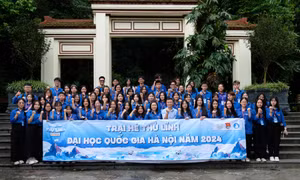 Trại hè dành cho các thủ lĩnh trẻ của ĐH Quốc gia Hà Nội với 55 học viên xuất sắc