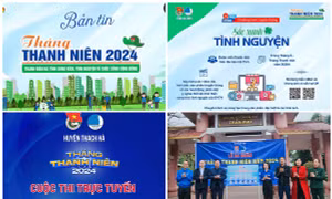 Loạt hoạt động ý nghĩa được triển khai ở những tuần đầu Tháng Thanh niên năm 2024