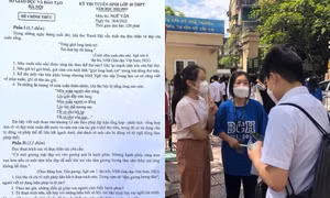 Nhận định đề thi, đáp án tham khảo môn Văn thi vào lớp 10 Hà Nội: Nhiều thí sinh tự tin đạt điểm cao