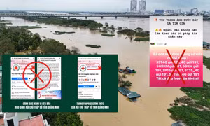 Xuất hiện nhiều tin giả, kêu gọi từ thiện để lừa đảo trong đợt mưa lũ ở miền Bắc