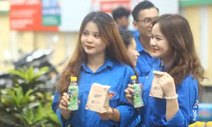 'Áo xanh' Thủ đô ra quân tiếp sức sĩ tử kỳ thi tốt nghiệp THPT Quốc gia 2023